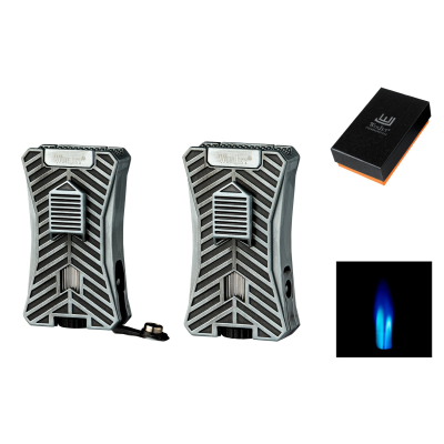 Winjet Αναπτήρας 2 Jet Silver/Black Με Punch 310044